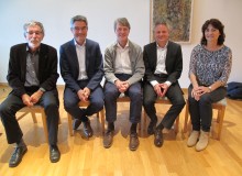 Podiumsteilnehmende in Soglio